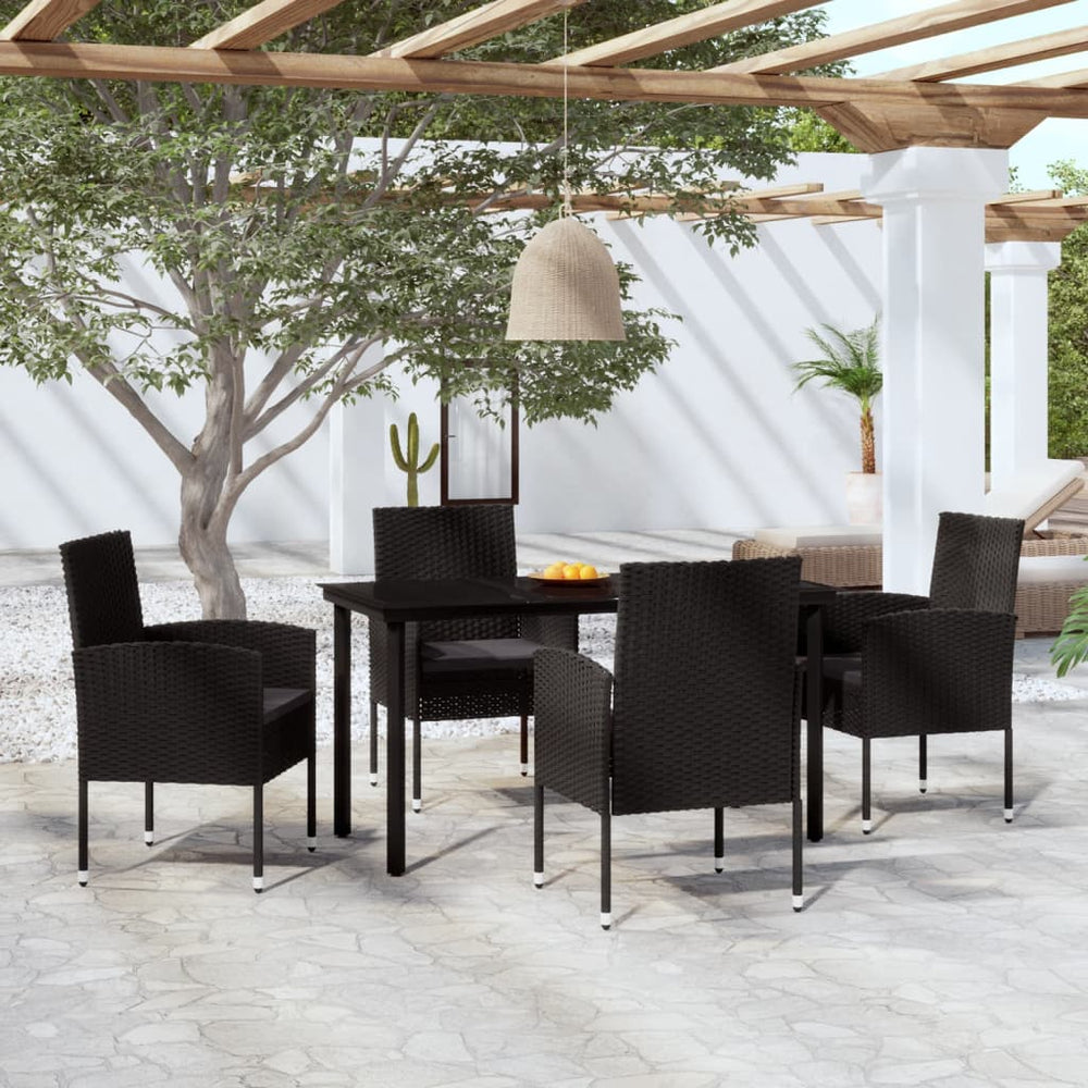 Ensemble à manger de jardin 5 pcs