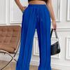 Straight Leg Sports Pants2025 Women Clothes Casual Sweatpants Drawstring Vertical Stripes Straight Sweat Pants