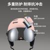 Unisex Ski Helmet With Integrated Goggles Winter Snowboarding Safety Gear EPS Foam CE Certified Adults