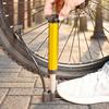 Basketball Manual Pump Mini High Pressure Bike Pump, Portable Air with Foldable Pedal Pedal, Aluminum Alloy Tire Inflator for Road Mountain