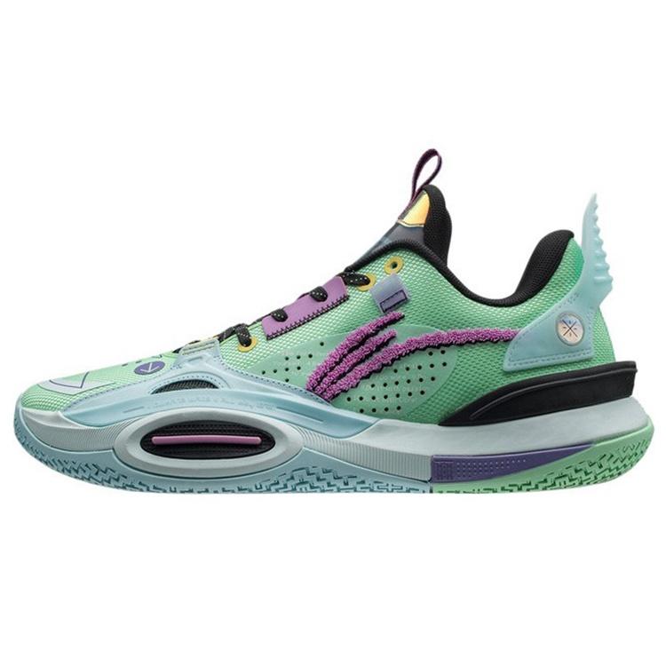 Li-Ning Wade All City 10 V1 x Disney  MInt Green Purple  Men s ABAT123-2 EU 41