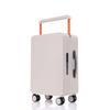 26" Wide Pull Rod Luggage: 20" Lightweight Female Carry-on Suitcase with Silent Wheels and Password Lock.