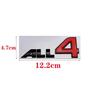 3D Metal Car Styling ALL4 Letters Door Fender Emblem Rear Badge Sticker for MINI R60 R61 F60 F54 R56 R57 Cooper S Countryman