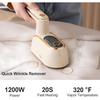 Travel Steamer for Clothes Portable Rotary Garment Iron 1200W Small Travel Steam Iron for Home, Dorm, College, 150ml Water Tank, Foldable Wrinkle