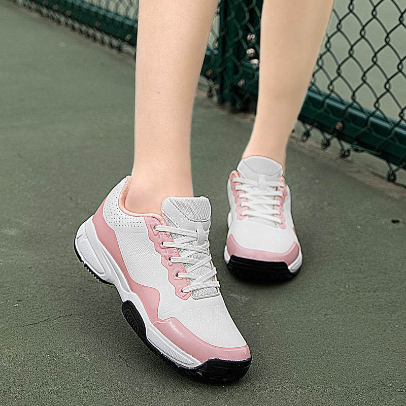 36-46 Couple Plus Size Shock-absorbing and Anti Slip Fashionable Sports and Leisure Shoes Badminton Shoes Tennis Shoes