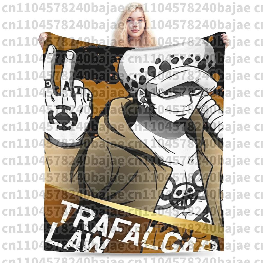 Ace Luffy Sabo One Piece Anime Blankets Flannel Awesome Warm Throw Blanket for Coverlet Autumn/Winter