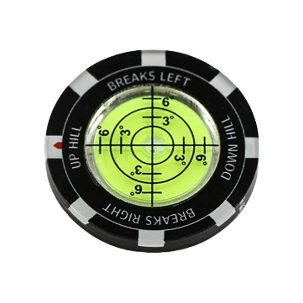Golf Putt Ball Marker High Precision Round Green Reader Golfing Putting Aid Slope Reader 1PC