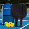 Honeycomb Core Pickleball Racket Fiberglass Surface Pickleball Ball Paddle Set  Sports Equipment