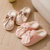 Cotton slippers winter bag and home indoor thick bottom non-slip piled thickened warm couple fluffy cotton drag girl