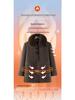 Elderly Women's Stylish Mink Velvet Thickened Winter Coat