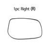 Side Heated Electric Wide Angle Wing Mirror Glass For Toyota Reiz Mark X X120 250G GRX130 X130 2006-2009 Accessories