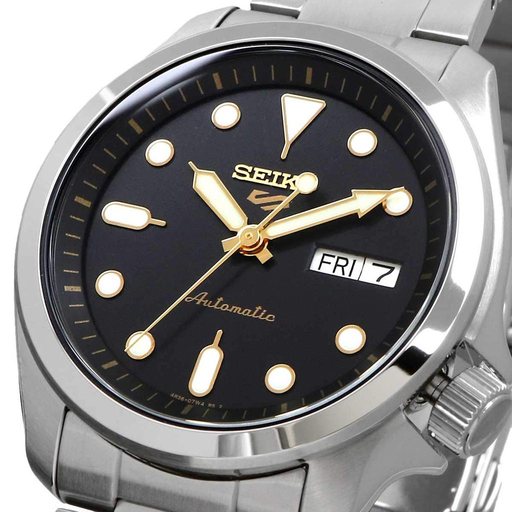 Seiko 5 Sports Automatic Mechanical Limited Seiko Five SRPE57K1 Watch, Edition, Men's, Sports, Black