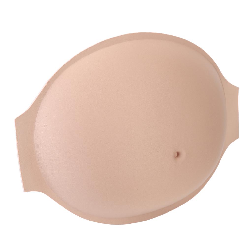 Rectangular Artificial Fake Belly Breathable Lightweight Pregnant Tummy Belly Pad For Cosplay Props Costume Performance Decoration