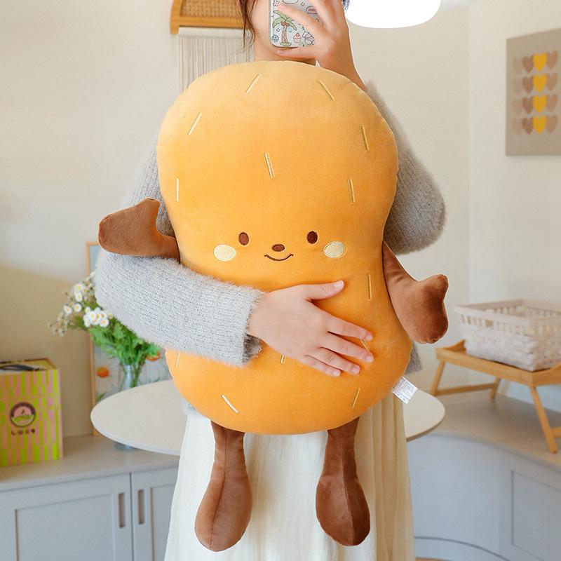 Simulation and Creative Peanuts Pillow Plush Toy Dolls Office Chair Cushion Pillow Gift