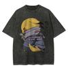 Character Printed Men's Summer Trendy Casual Wear Street Style Anime Printed Cotton T-shirt