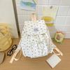 Love Heart Bow Print Bag Drawstring Mochila Mochilas Mujer Students Backpacks Travel Backpack Preppy Style Bags for Woman