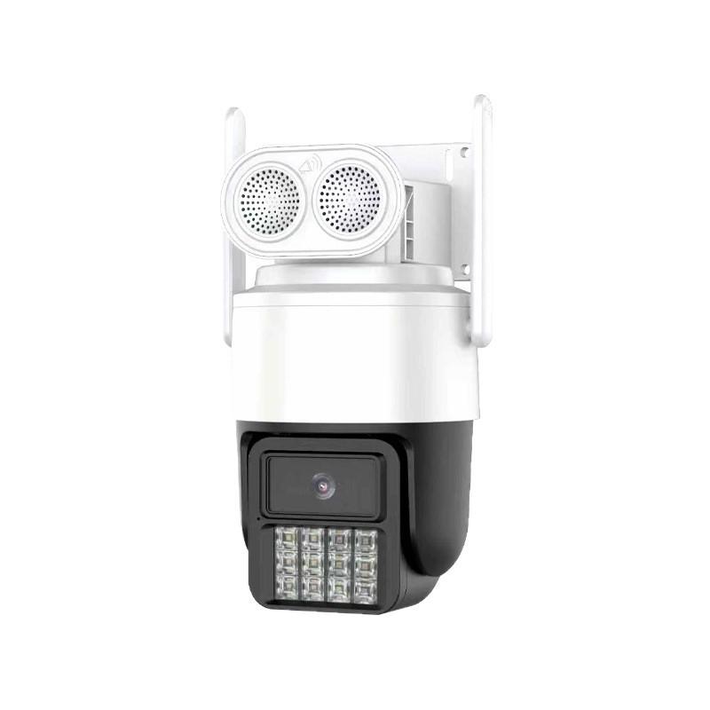 4G Smart PTZ Outdoor Camera with Waterproof Design, Two-Way Intercom, Dual Light Full-Color Night Vision, and Smart Monitoring