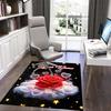 1PC Custom Name "Love Romance Design" Theme Floor Mat Ideal for Living Room, Game Rooms, Office, Bedroom,Floor Mat Playful Design