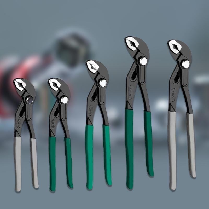 Pump Pliers Adjustable With Quick Adjustment For Versatile Tasks Industrial Repair Adjustable For Home And Workshop Use