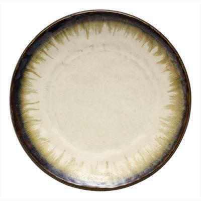 Mino Ware Pasta Sabisuren K131083 Hand-formed Dish, Pattern,