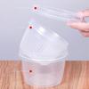 Airtight Refrigerator Storage Container 4.4 Inch Food Crisper Box with Leakproof Lid for Garlic Ginger Onion Kitchen Organizer