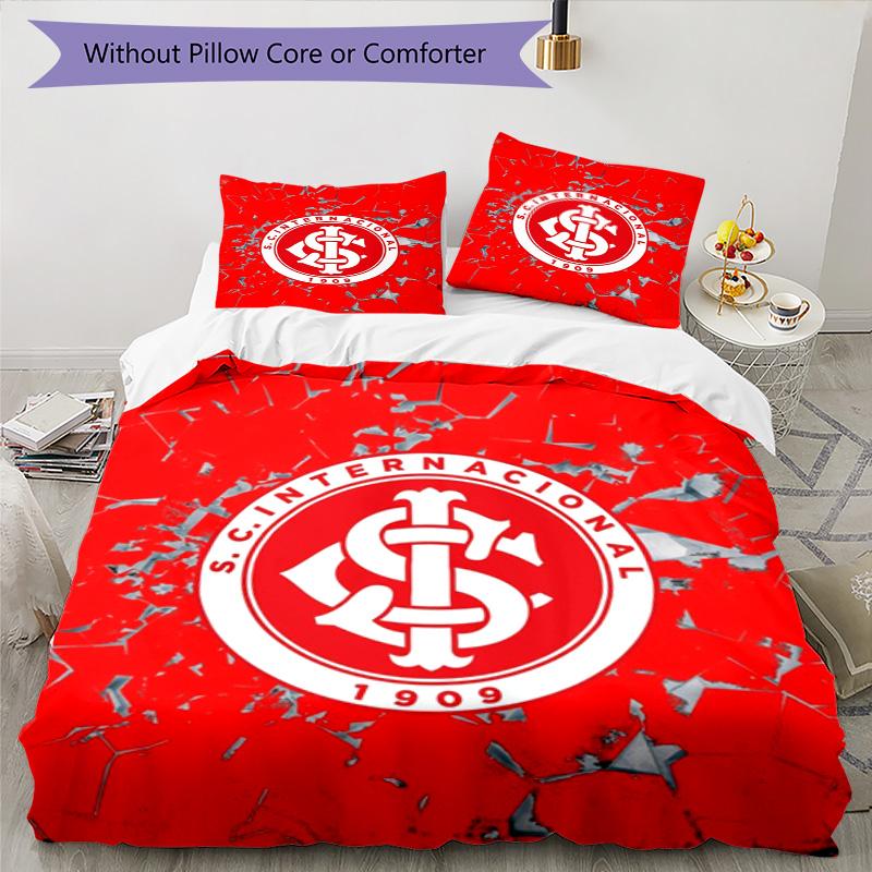 SC Internacional1 Printed Pattern Duvet Cover Set – includes 1 duvet cover and 2 matching pillowcases Bedroom decor Christmas gifts