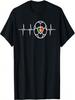 Heartbeat Portugal Flag Soccer Football Fan Unisex Wounisex Kids T-Shirt