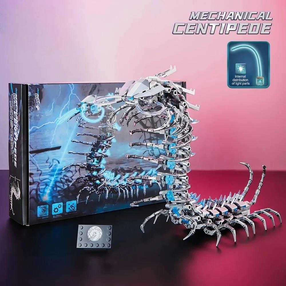 2026 Mechanical Centipede Building Blocks 698PCS DIY Robotics Kit for Teens & Adults STEM Educational Toy with Gears & Movement