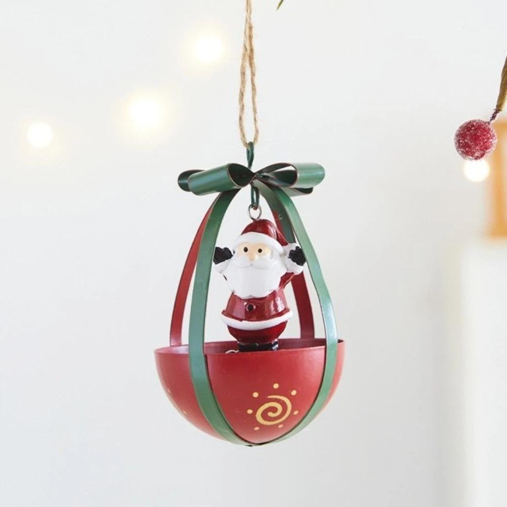 Hanging Christmas Tree Pendant Iron Xmas Hanging Ornaments Snowman Pendant Holiday Decor