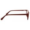 Full Rim Square Shiny Red Smartbuy Collection Jing Am70c Fashion Unisex Eyeglasses
