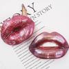6Pcs 3D Lip Silicone Mold Handmade DIY Crafts Easy Release Epoxy Resin Casting Lip Mould Ornament Home Supplies