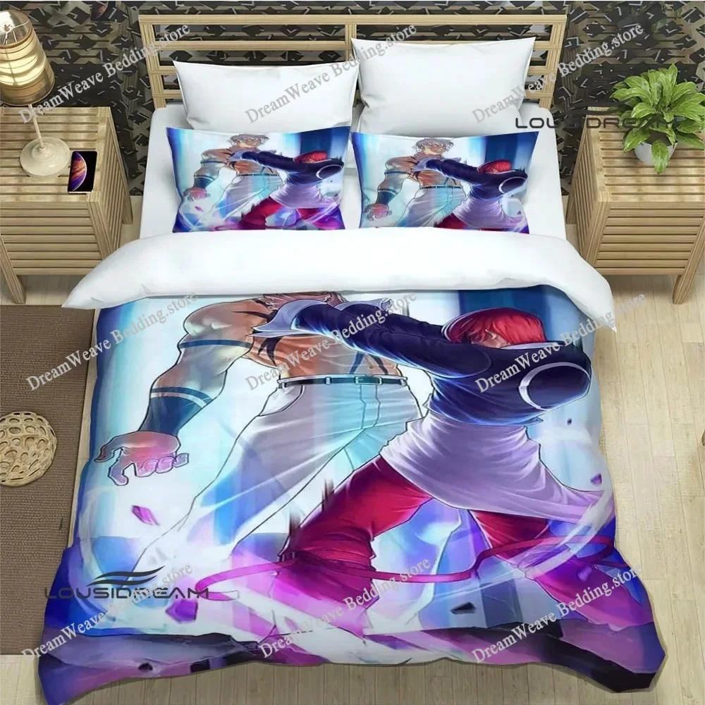 3D Game KING OF FIGHT Bedding Sets Exquisite Bed Supplies Set Duvet Cover Bed Comforter Set Bedding Set Luxury Birthday Gift