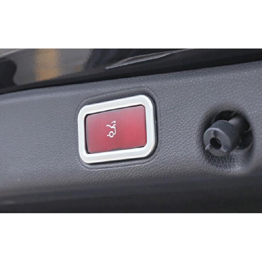 ABS Silver Tailgate Door Handle Frame Trim Fit For Mercedes-Benz GLK 2009-2015