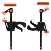 4" Adjustable Compression Woodworking F Clamp - Strong Wood Board Fixing Tool