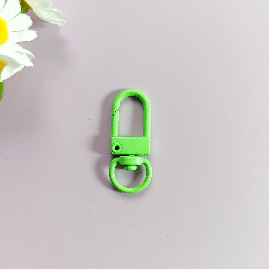 Bunte DIY Schlüsselanhänger-Accessoires: Kleine 3-Punkt Candy Color Hundeschnalle für Schmuck, Handtaschen und Puppenaufhängung