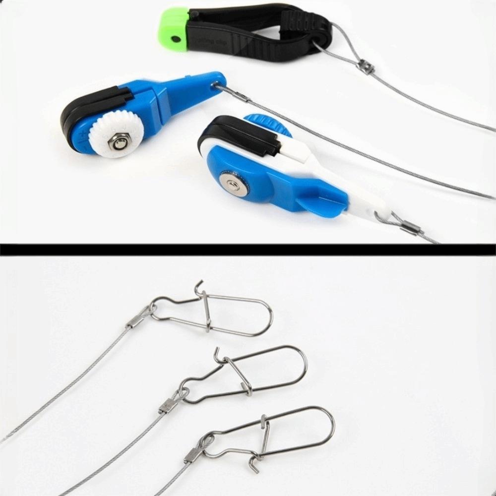 Steel Wire Fishing Release Clip Heavy Duty Fishing Tension Tool Trolling Release Clip Sea Fishing