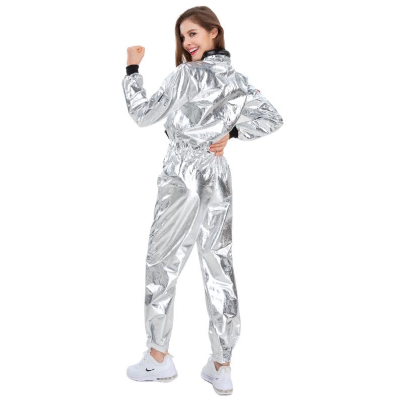 Women's Astronaut Jumpsuit: Wandering Earth Style Halloween Costume