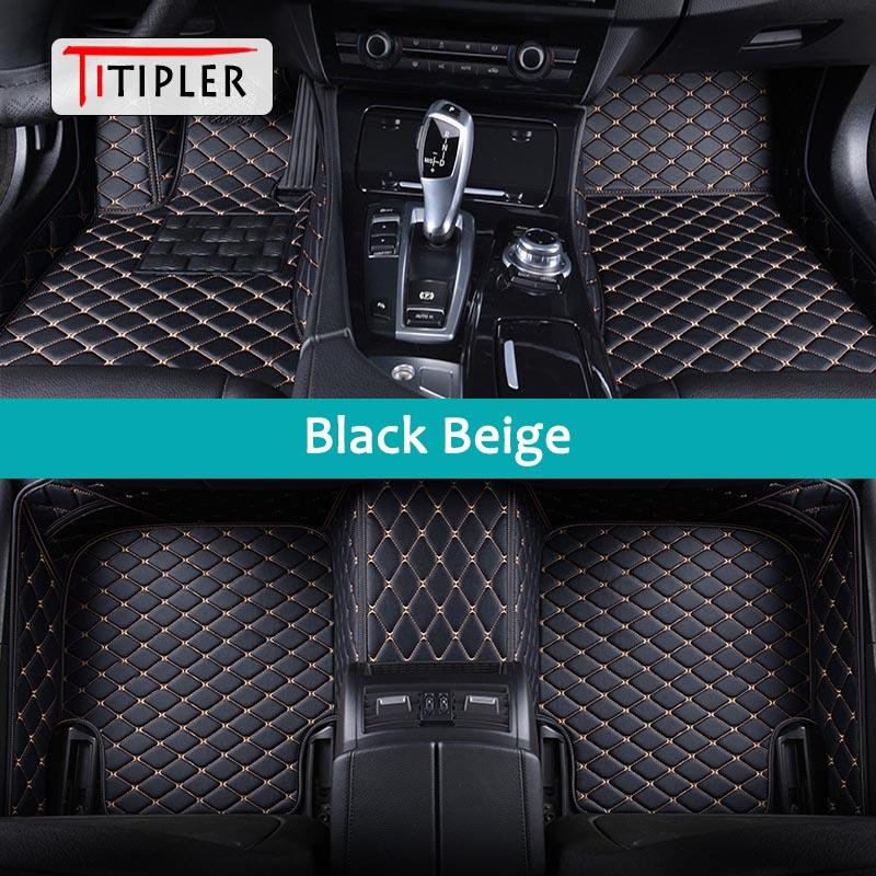 BFY1 TITIPLER Custom Car Floor Mats For Nissan JUKE ESQ Auto Carpets Foot Coche Accessorie