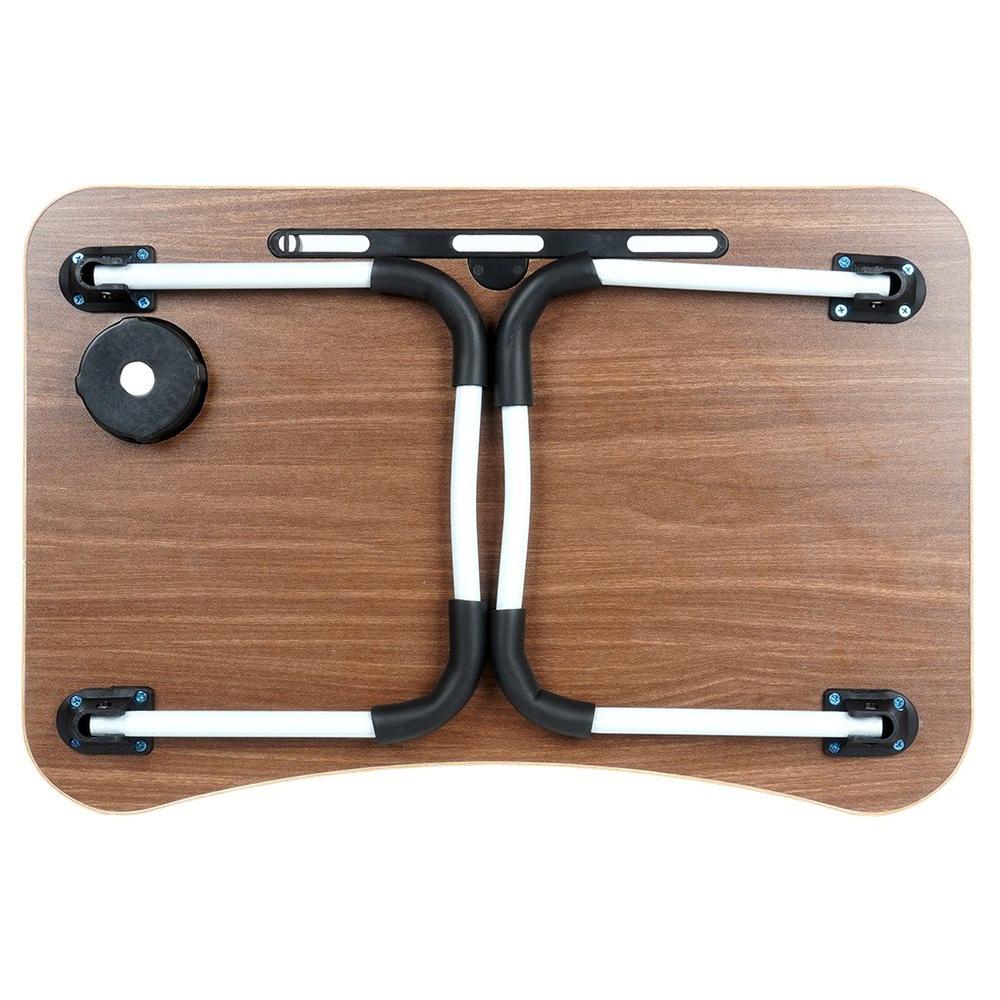 Large Laptop Table, Breakfast Tablet, Foldable Bed Tray Stand