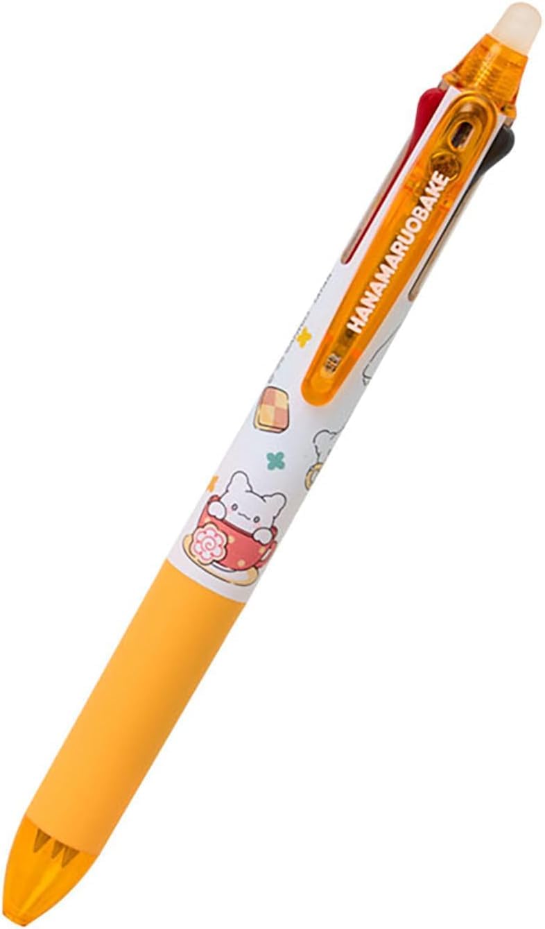 

Sanrio FriXion Ballpoint 3 Made in Slim FriXion Ballpoint Hanamaru Obake Set Name 0.5 Pen, Colors, Japan, Pen, (FriXion, Stickers)