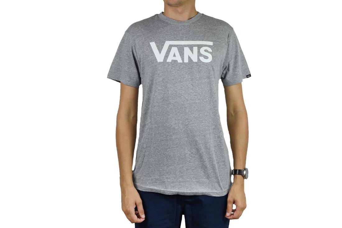 Vans Classic Heather Athletic Tee, T-shirt gris pour homme M gris