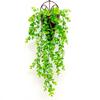 Artificial Eucalyptus Vine with Leaves and Flowers - Scenic Wall Hanging Decoration.