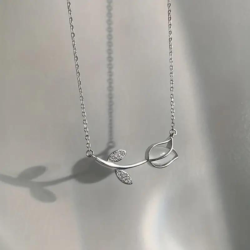 Y2K Shiny Star Necklace for Women Girls Silver Color Crystal Pendant Clavicle Chain Necklace Set Fashion New Trendy Party