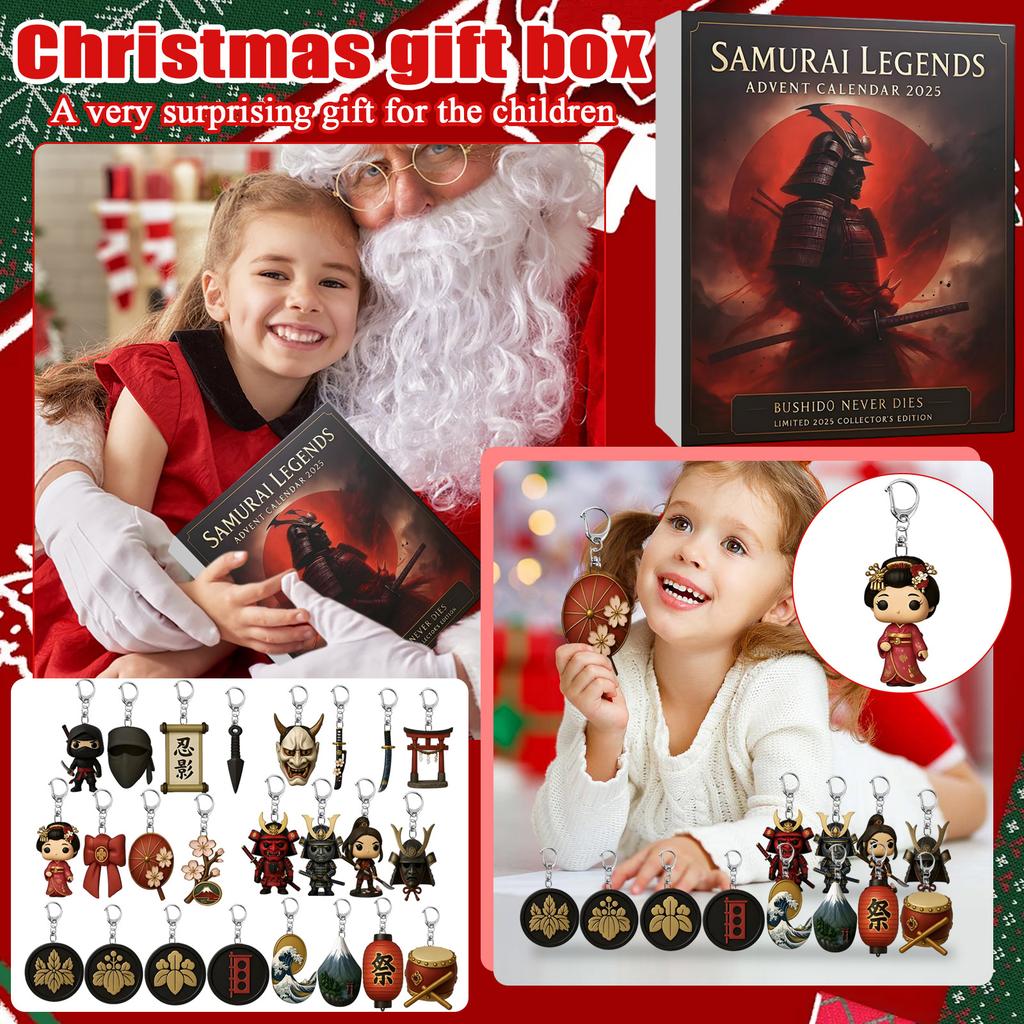 The Countdown Calendar Includes 24 Gifts, Countdown Calendar, And Surprise Keychain