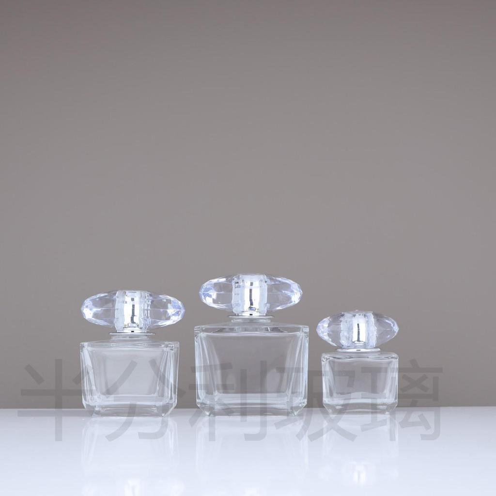 Bayonet Spot Glass Perfume Spray: Refillable 30ml 50ml 100ml Portable Sample Bottles