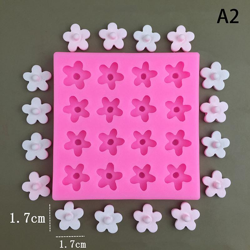 Blumen Kirschblüten Silikonformen DIY Fondant Kuchen Dekorationswerkzeuge Harz Ton Schokoladenformen Küchen Backform