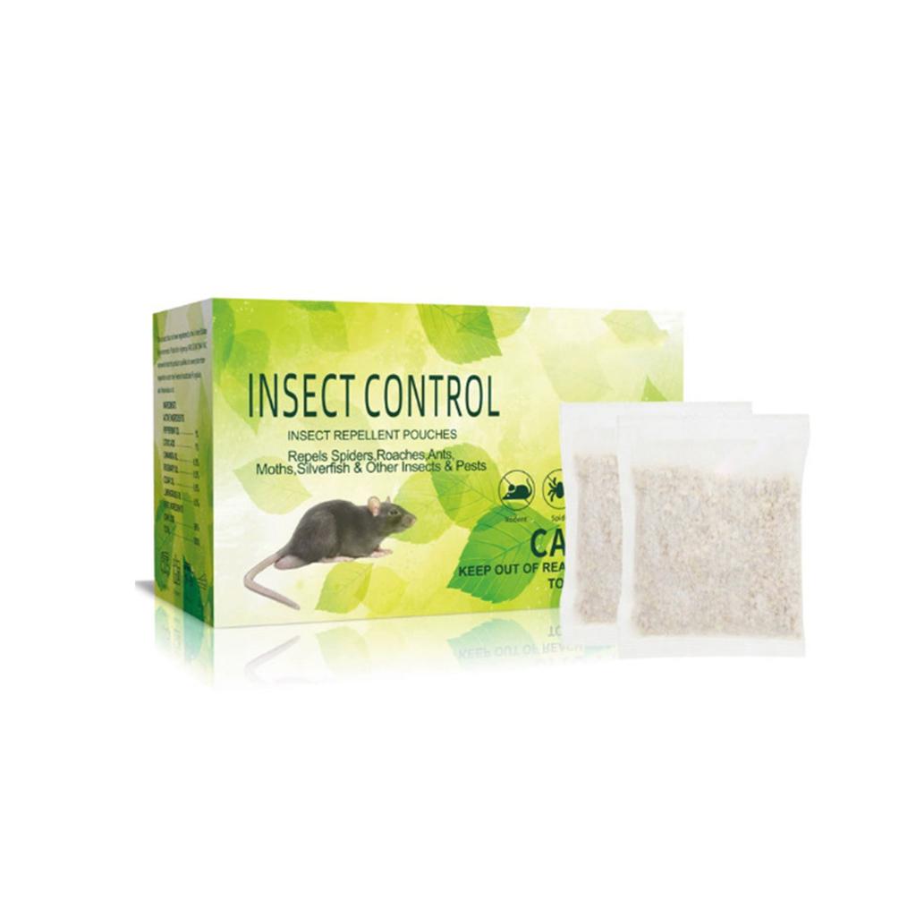 Insect Control Repellent Pouches Natural Plant-Based Pest Deterrent for Spiders Roaches Ants Moths Silverfish and Other Insects and Pests