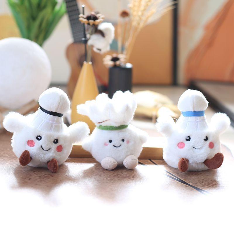 Stuffed Badminton Plush Keychain Backpack Pp Cotton Short Plush Gift Teens For
