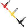 3PCS Yellow+Black+Red Drum Key Wrench Silicone + Metal Drum Tuner Key For Percussion Drummers