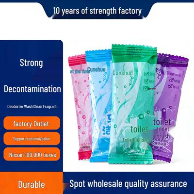 Blue Bubble Toilet Bowl Cleaner & Deodorizer - Removes Odor and Descale